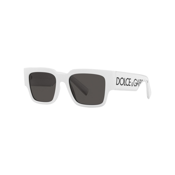 NEW DOLCE&GABBANA DG6184 3312/87 UNSEX WHITE SUNGLASSES DG6184 331287 - Picture 1 of 7